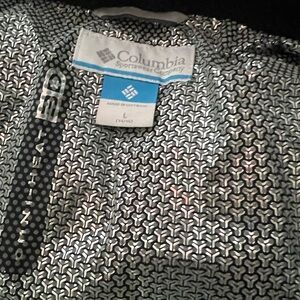 Columbia Black and White Patterned Jacket